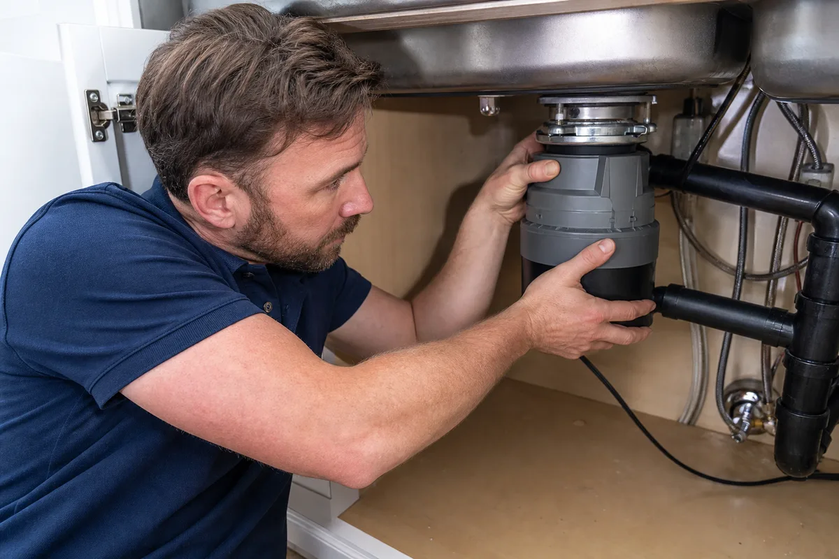Garbage Disposal Repair and Installation in a Lawrenceville, GA home