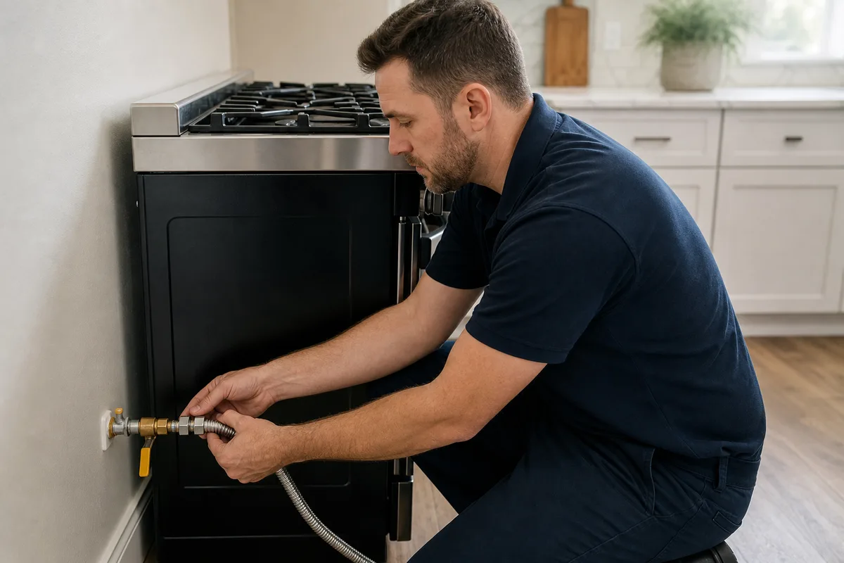Gas Appliance Connection and Installation