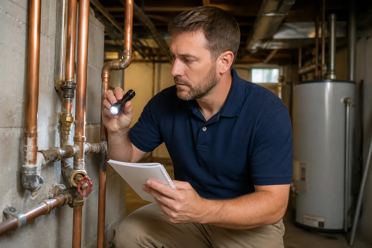 Plumbing Inspection and Code Compliance