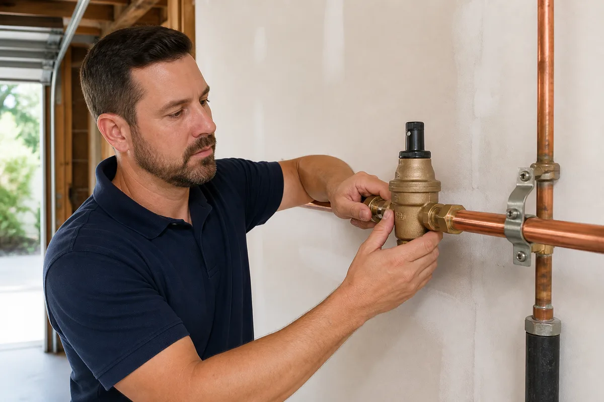 Pressure Regulator Valve Installation and Repair