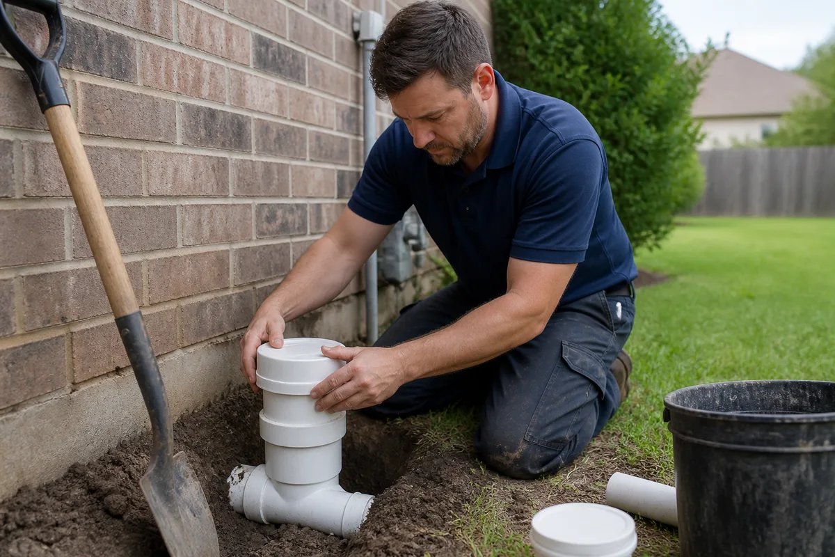 Sewer Cleanout Installation