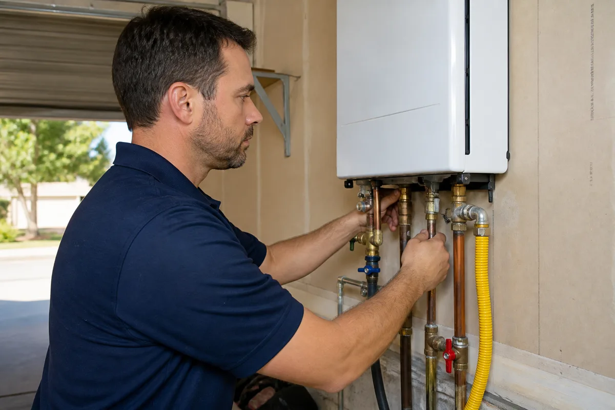 Tankless Water Heater Installation in Lawrenceville GA