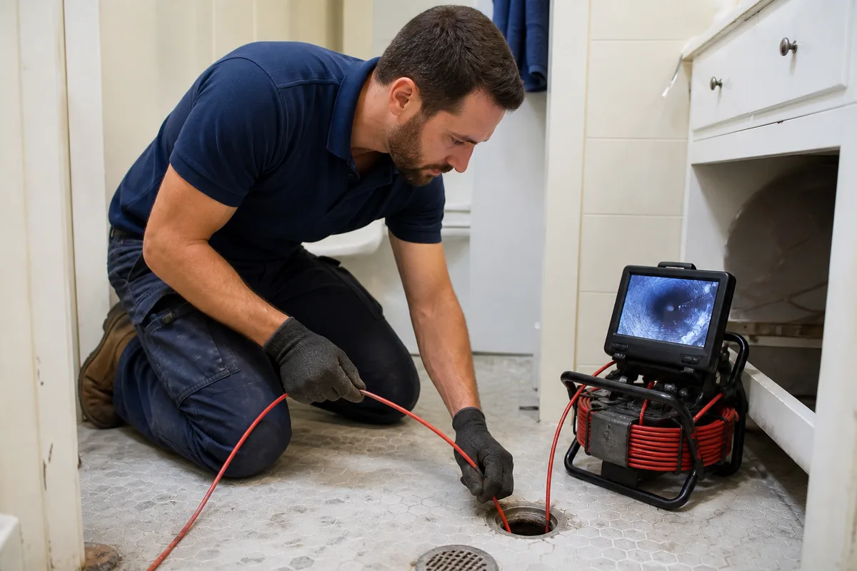 Video Camera Sewer Inspection