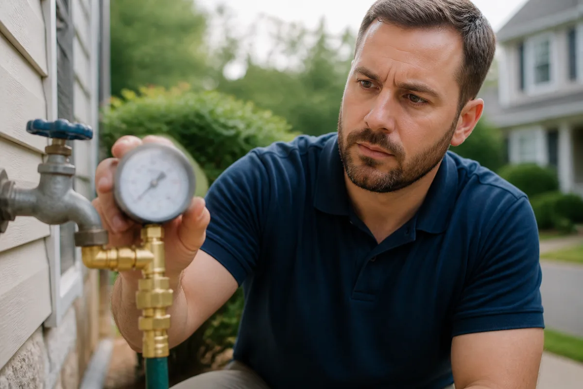 Water Pressure Problems Repair